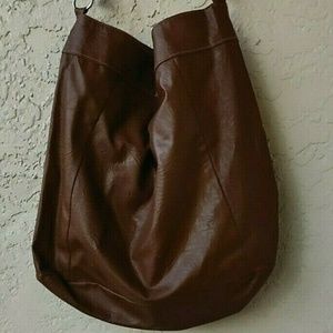 Brown Purse Pocketbook Handbag Shoulder Bag Tote